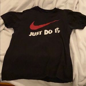 Black Just Do It Nike shirt